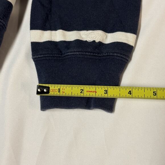 Tommy Hilfiger Women's Navy Blue Striped Sweater Size Large - Picture 10 of 10